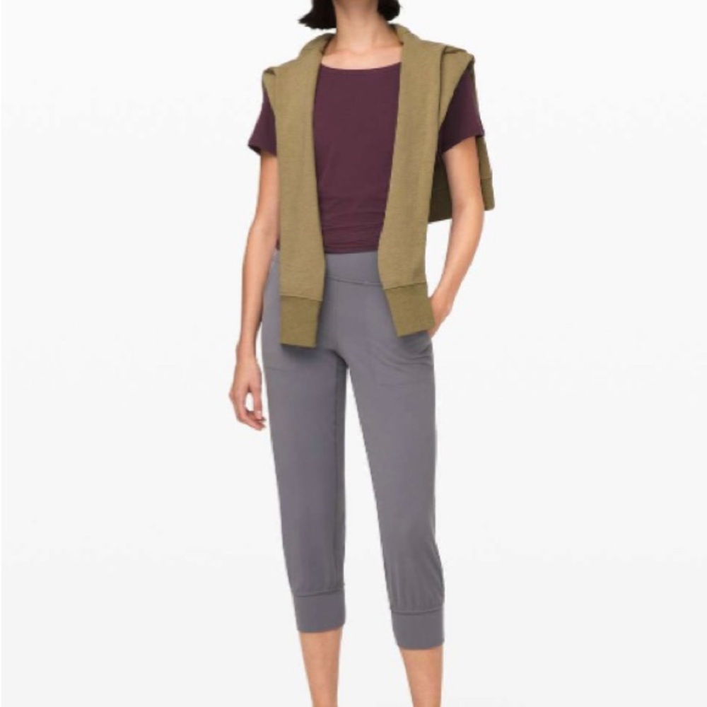 Lululemon Align Jogger Cropped, Sz 6